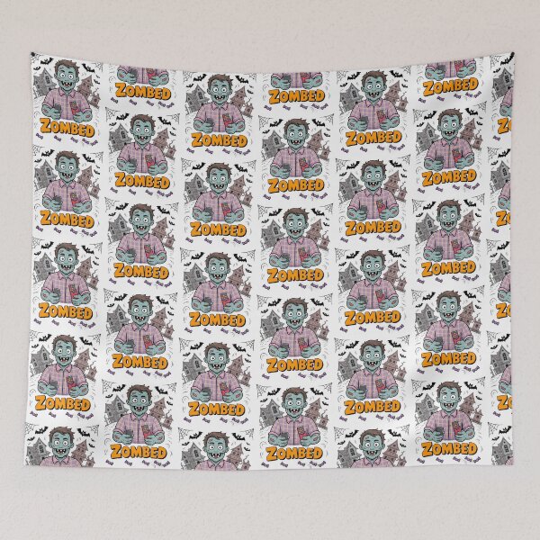 Item preview, Zombed Zombie – Funny Screentime Halloween Neighborhood Night Vibes designed and sold by Taans-Creation.