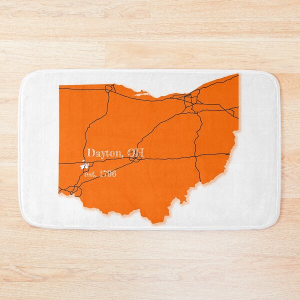 Item preview, Dayton, OH [Orange] designed and sold by PhilbonianDezin.