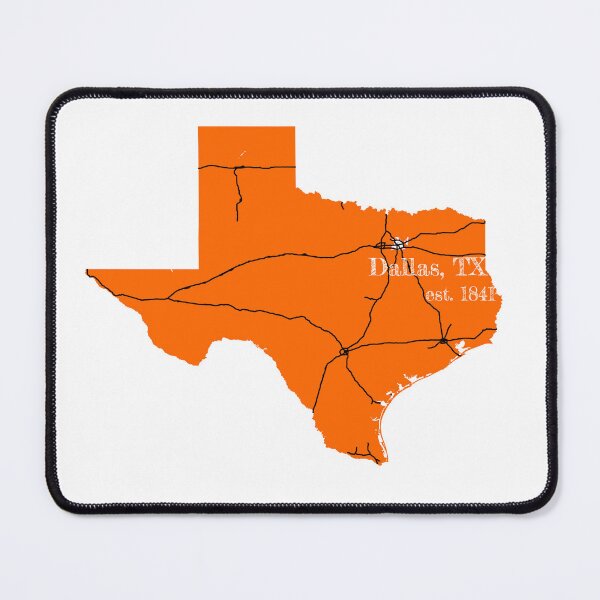Item preview, Dallas, TX [Orange] designed and sold by PhilbonianDezin.
