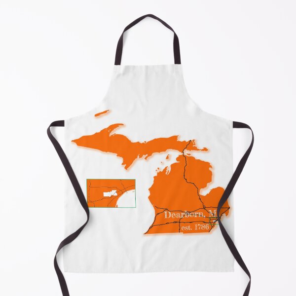 Item preview, Dearborn, MI [Orange] designed and sold by PhilbonianDezin.