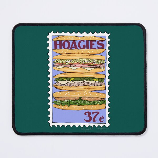Item preview, Hoagies Stamp Illustration designed and sold by Elizabeth Weglein.