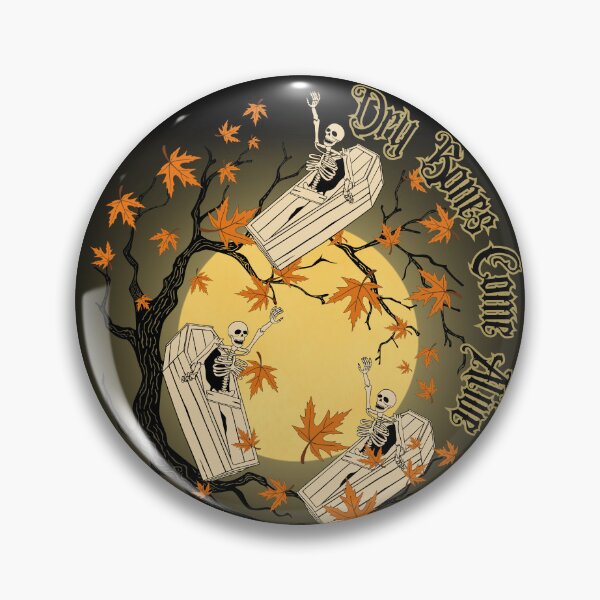 Item preview, Skeletons in Casket Dry Bones Come Alive Moonlight Halloween Funny Christian designed and sold by Forevermore.