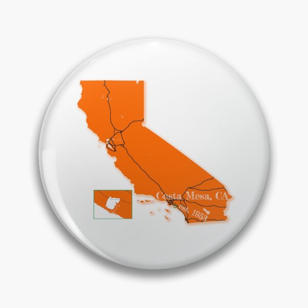 Item preview, Costa Mesa, CA [Orange] designed and sold by PhilbonianDezin.
