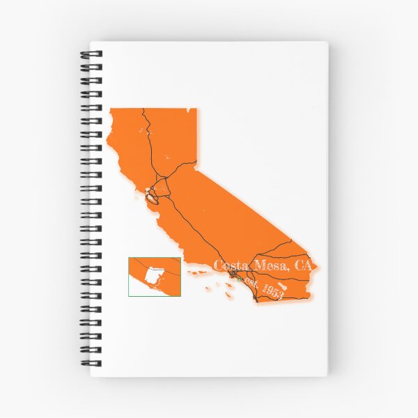 Item preview, Costa Mesa, CA [Orange] designed and sold by PhilbonianDezin.