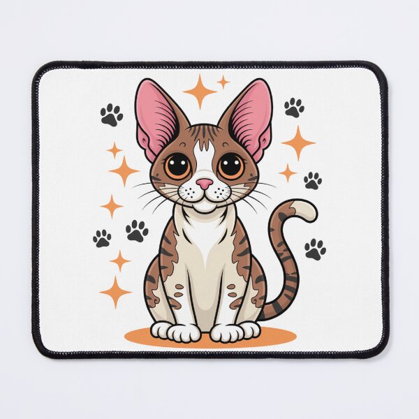 Item preview, Cute Devon Rex Cat T-Shirt – Fluffy Cat Design – Gift for Cat Lovers designed and sold by Muzgle.