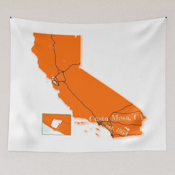 Item preview, Costa Mesa, CA [Orange] designed and sold by PhilbonianDezin.