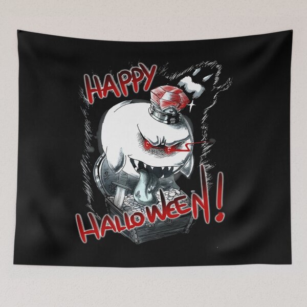 Item preview, Happy halloween! King Boo pattern Graphic designed and sold by LeoNeuner.