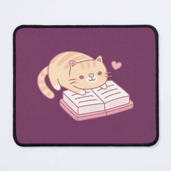 Item preview, Adorable Tabby Cat Reads a Book, Literary Kitten | PERFECT GIFT FOR YOU AND FRIENDS designed and sold by TichNyamupaguma.
