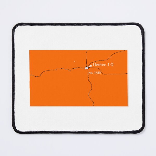 Item preview, Denver, CO [Orange] designed and sold by PhilbonianDezin.