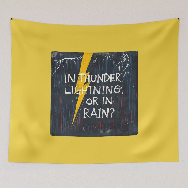 Item preview, 'Macbeth' by William Shakespeare. "In thunder, lightning, or in rain?" designed and sold by Filologica.