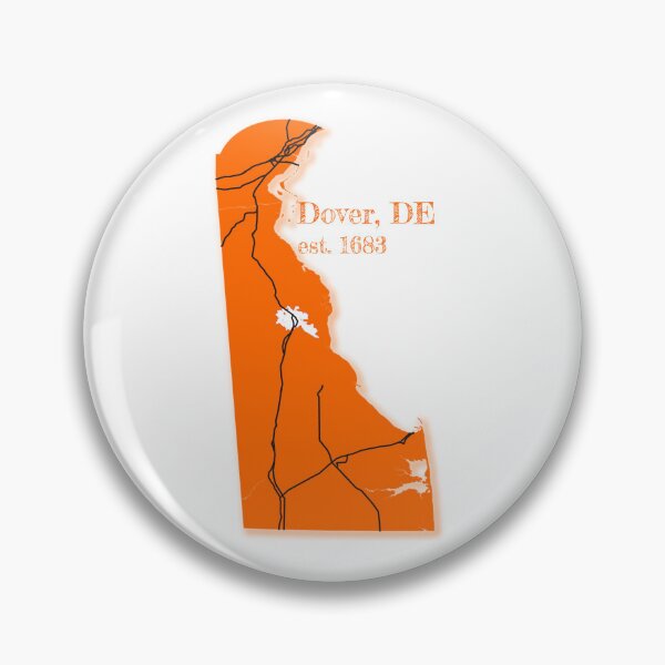 Item preview, Dover, DE [Orange] designed and sold by PhilbonianDezin.