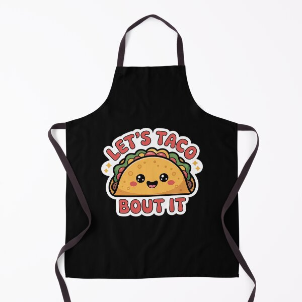 Item preview, Let’s Taco Bout It – Funny Taco Pun Design designed and sold by GiftedExplorer.