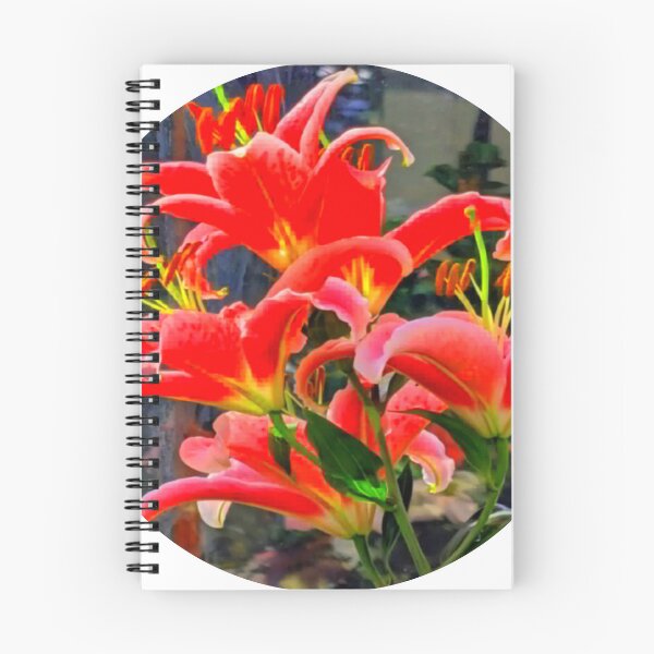 Item preview, ambers flowers fluorescence abstract design designed and sold by SmashingDeals.