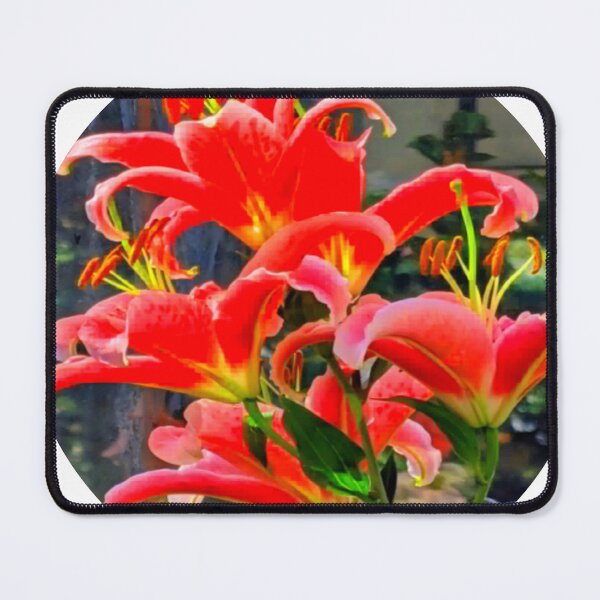 Item preview, ambers flowers fluorescence abstract design designed and sold by SmashingDeals.