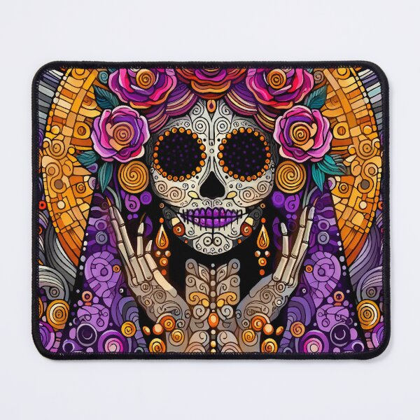 Item preview, Catrina Illustration - Vibrant Day of the Dead Art designed and sold by  Ojo de Lilith.