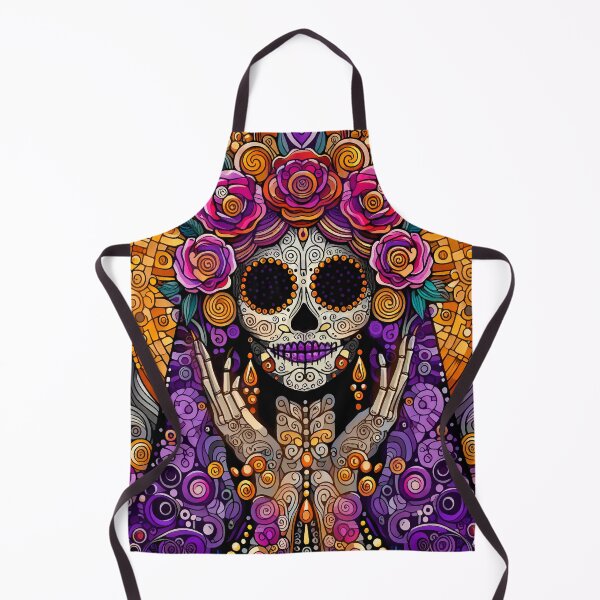 Item preview, Catrina Illustration - Vibrant Day of the Dead Art designed and sold by Ojo de Lilith.
