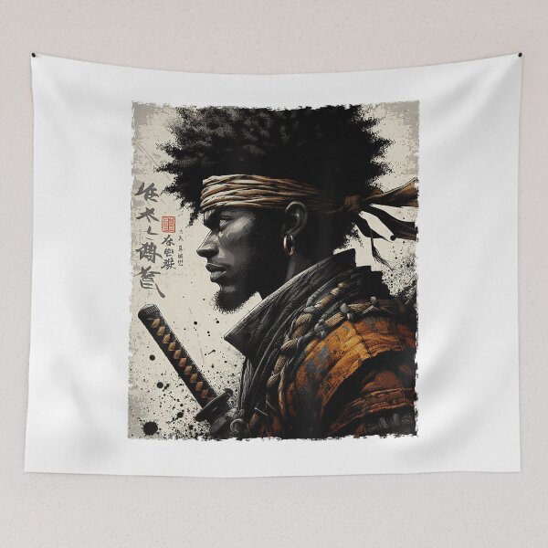 Item preview, Anime Poster Legendary Samurai Fan Art designed and sold by BrinedMclean-80.