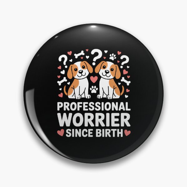Item preview, Professinal Overthinker Cute Dog Overthinking designed and sold by Fresh Drip .