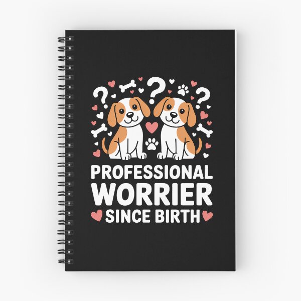 Item preview, Professinal Overthinker Cute Dog Overthinking designed and sold by Fresh Drip .