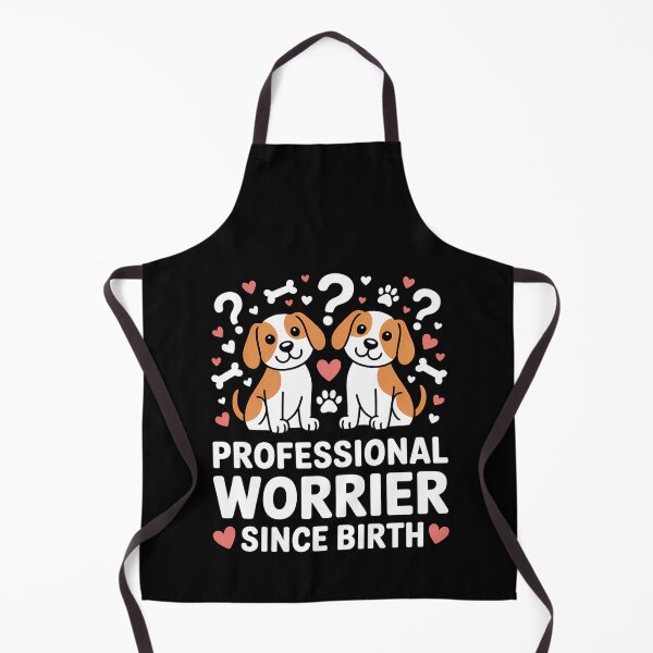 Item preview, Professinal Overthinker Cute Dog Overthinking designed and sold by Fresh Drip .