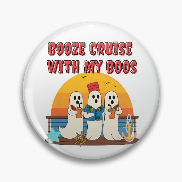 Item preview, Halloween Cruise ship Booze Cruise Ghosts on a Cruise designed and sold by VBRIdesings.