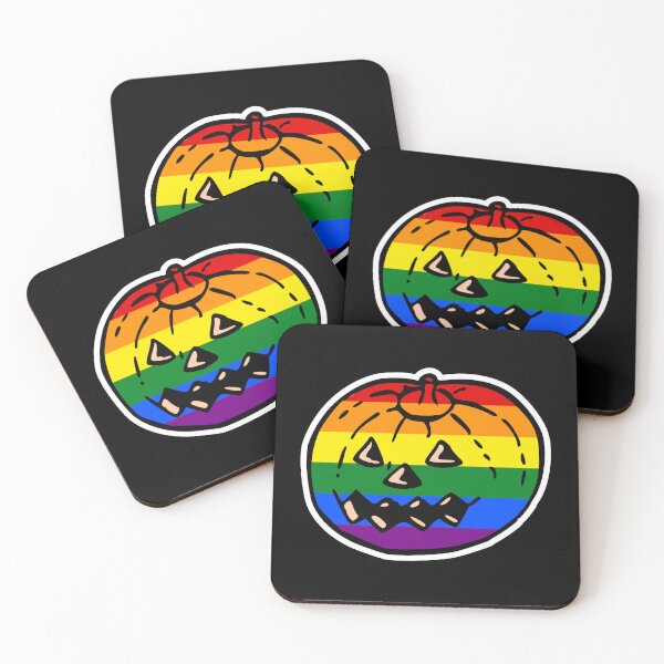 Item preview, LGBT Jack O'Lantern designed and sold by Tiwsarm.
