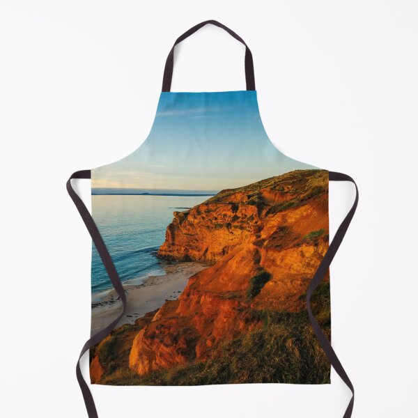 Item preview, Golden Hour on the Red Cliffs - Chatham Islands Sunset designed and sold by Real Mindset Studio.