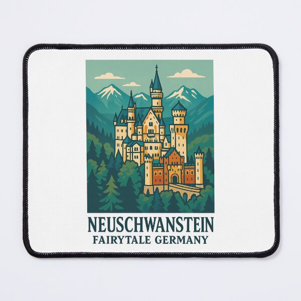 Item preview, Neuschwanstein Castle Germany Fairytale Landmark Bavarian Alps designed and sold by k3rstman1.