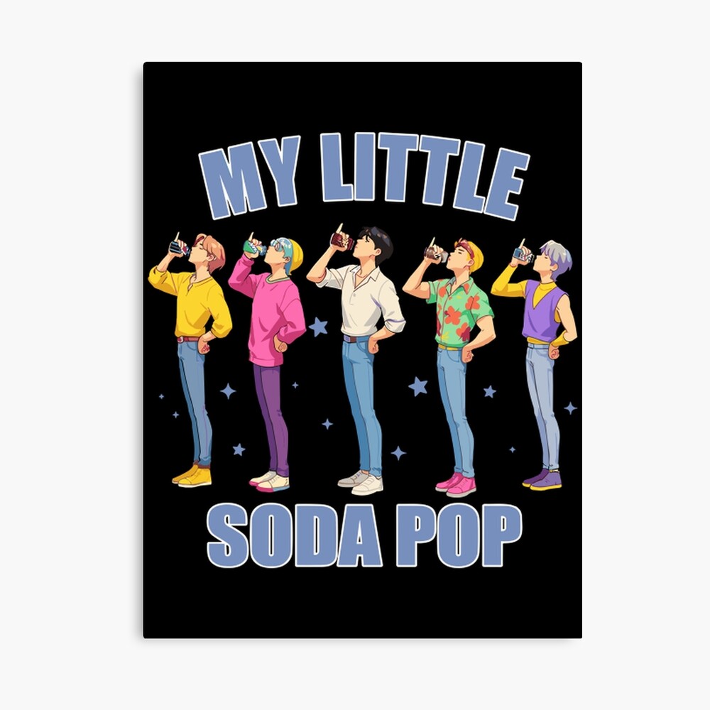My Little Soda Pop Saja Boys Kpop Demon Hunters Photographic Print