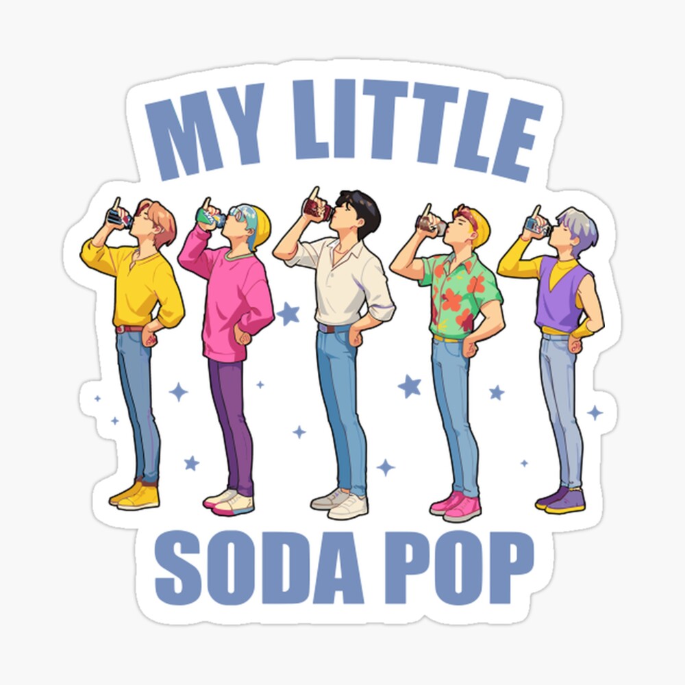 My Little Soda Pop Saja Boys Kpop Demon Hunters Photographic Print