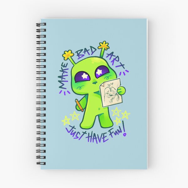 Item preview, Make Bad Art Alien designed and sold by Leaf-Whimzy.