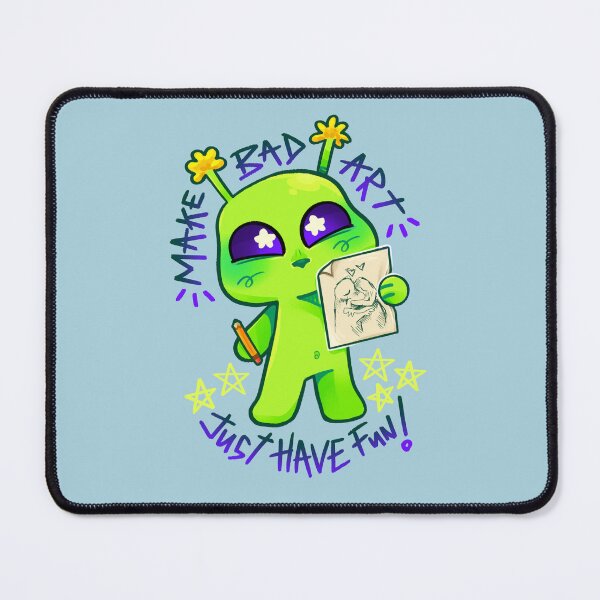 Item preview, Make Bad Art Alien designed and sold by Leaf-Whimzy.