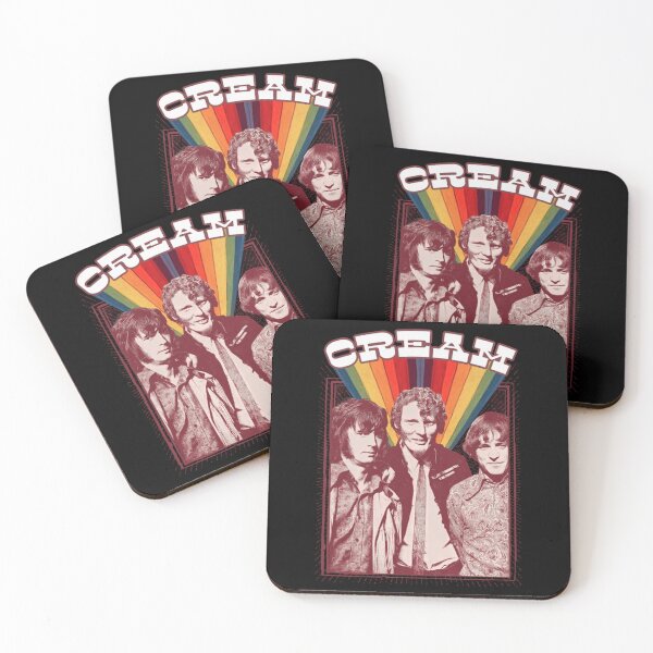 Item preview, Cream -- 60S Retro Fan Artwork  designed and sold by ModernStickerCo.