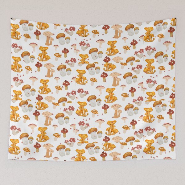 Item preview, Mushroom of cozy white designed and sold by andrasdesignssss.
