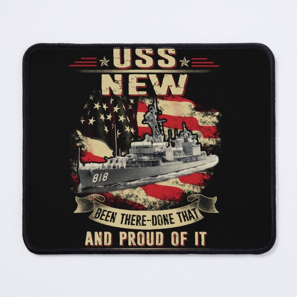 Item preview, USS New DD_DDE 818, Navy Veteran Mens Gift Idea Husband, Dad, Grandpa designed and sold by Timeless Bond Designs.