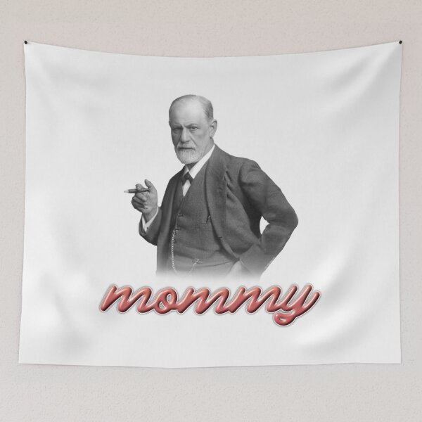 Item preview, Sigmund Freud Mommy Psyhology Design designed and sold by Oraoss.