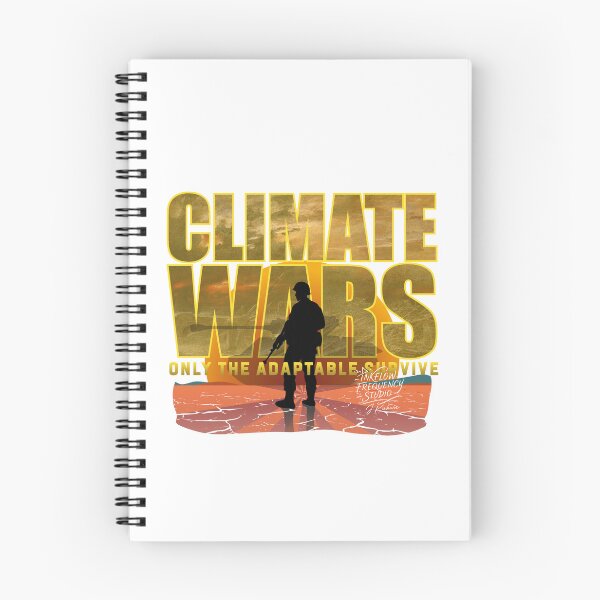 Item preview, Climate Wars T-Shirt – Only the Adaptable Survive | Apocalyptic Sci-Fi Design designed and sold by InkflowStudios.