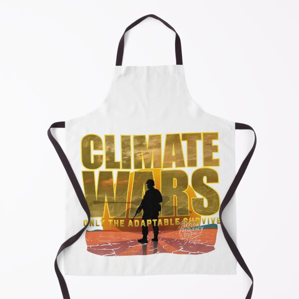 Item preview, Climate Wars T-Shirt – Only the Adaptable Survive | Apocalyptic Sci-Fi Design designed and sold by InkflowStudios.