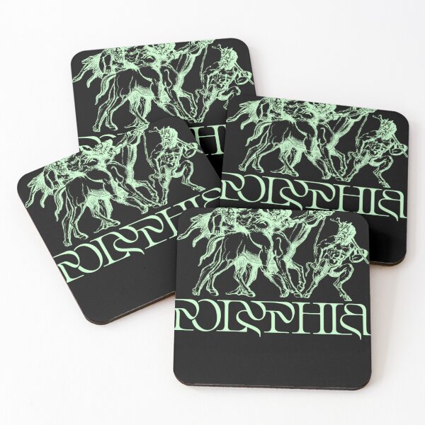 Item preview, Green horses Polyphia designed and sold by AleronLaprise.