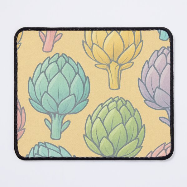 Item preview, Pastel Artichoke Garden – Whimsical Botanical Pattern designed and sold by MICHELLE62608.