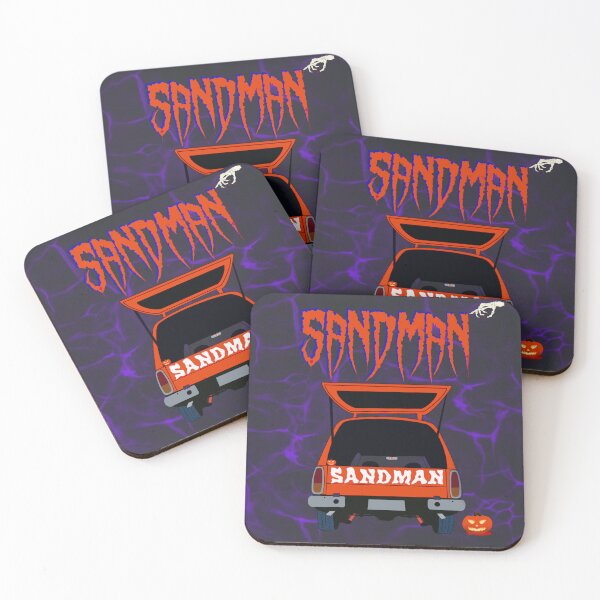 Item preview, Holden Sandman Panel Van - Red - Halloween Art designed and sold by Naked Drop.