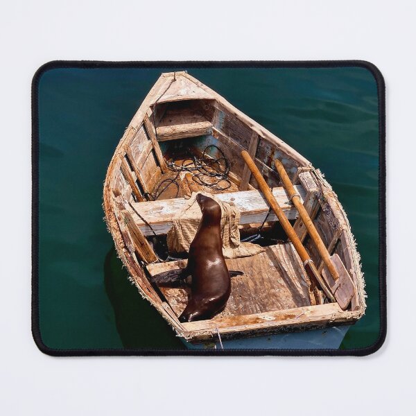 Item preview, Seal in the boat designed and sold by Linda La Guardia.