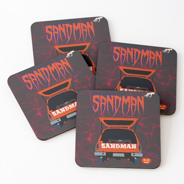 Item preview, Holden Sandman Panel Van - Red - Halloween Art designed and sold by Naked Drop.