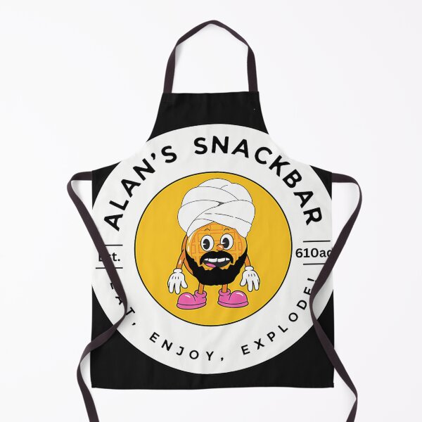 Item preview, Alan'S Legendary Snack Bar designed and sold by DavidLecornec.
