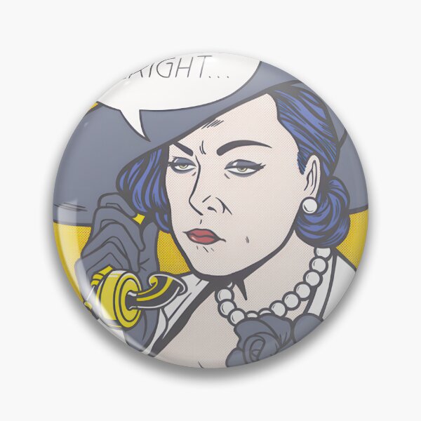 Item preview, Ohhh Alright Phone Call Pop Art Lady | PERFECT GIFT FOR YOU AND FRIENDS designed and sold by TifaniMullen.