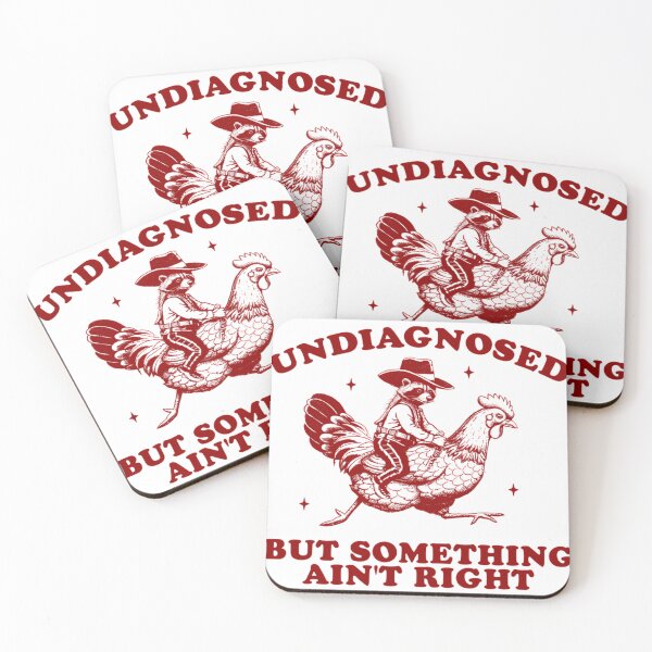Item preview,  Undiagnosed But Something Ain'T Right Raccoon Chicken  designed and sold by leighannbalding.