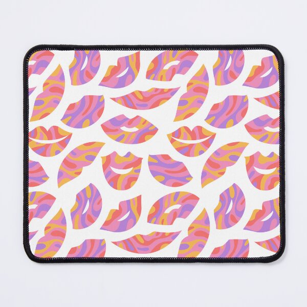 Item preview, Seamless pattern with colorful lips designed and sold by DarianaArt.