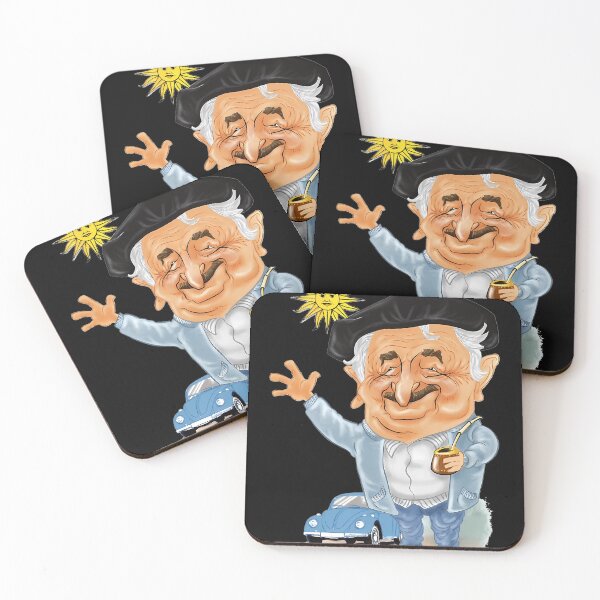 Item preview, Pepe Mujica Artwork Cartoon Caricature designed and sold by leighannbalding.