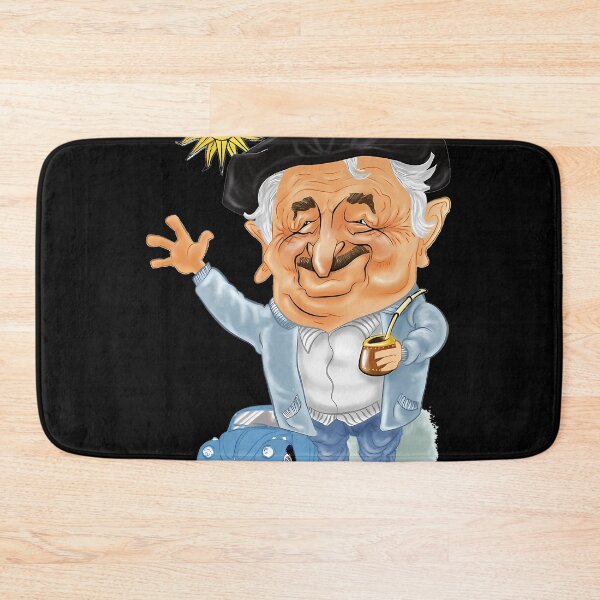 Item preview, Pepe Mujica Artwork Cartoon Caricature designed and sold by leighannbalding.