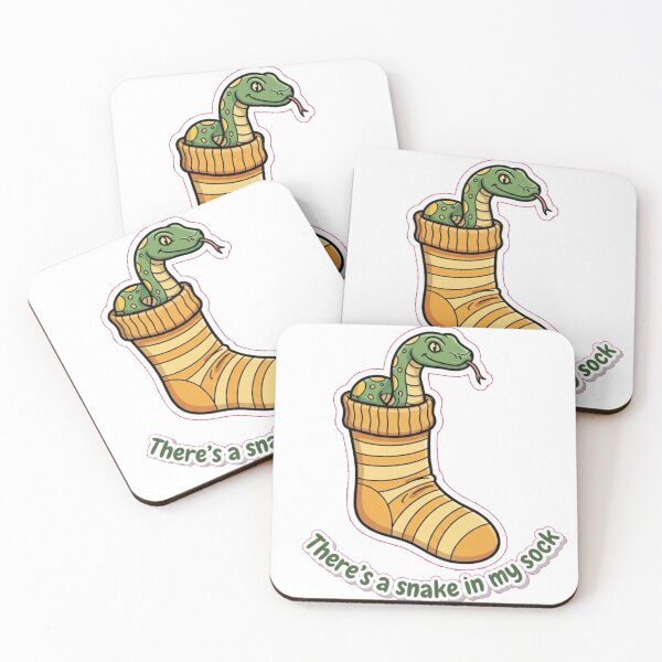 Item preview, There’s a Snake in My Sock designed and sold by Snakeinmysock.